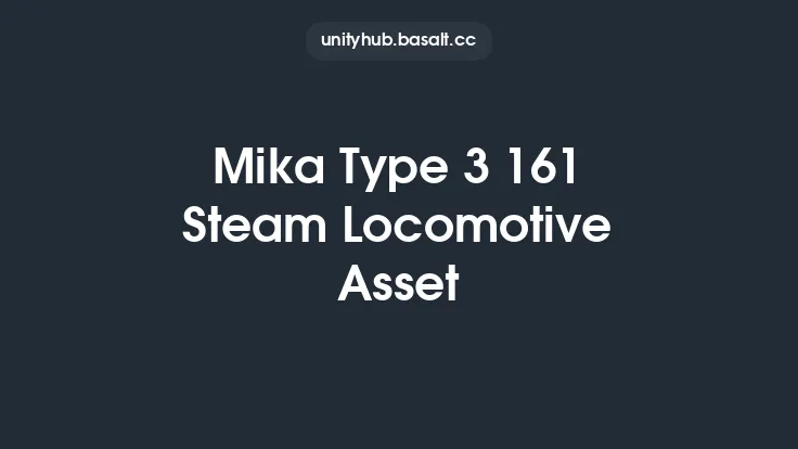 Mika Type 3 161 Steam Locomotive Asset Thumbnail
