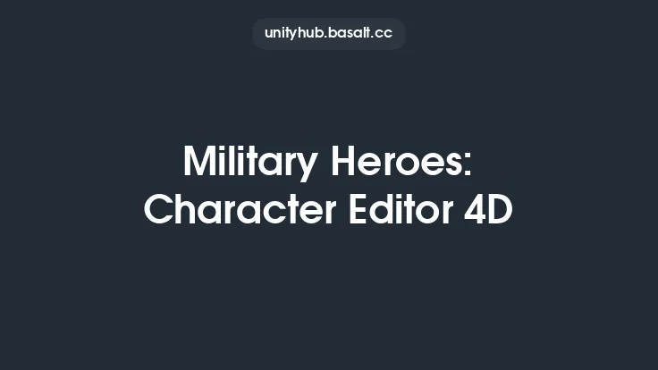 Military Heroes: Character Editor 4D Thumbnail