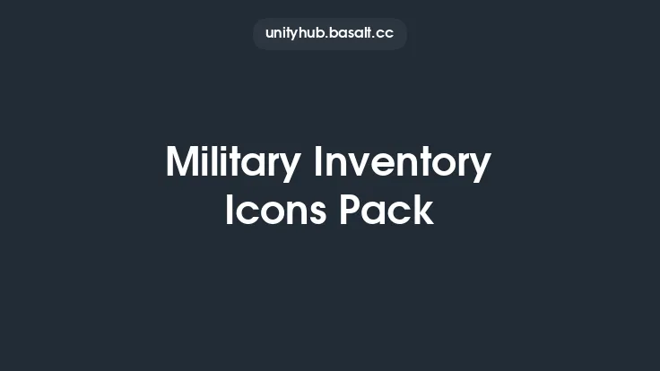Military Inventory Icons Pack Thumbnail
