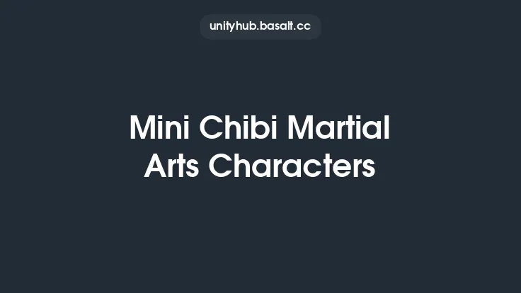 Mini Chibi Martial Arts Characters Thumbnail