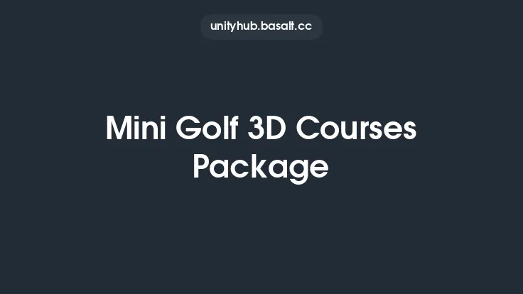 Mini Golf 3D Courses Package Thumbnail
