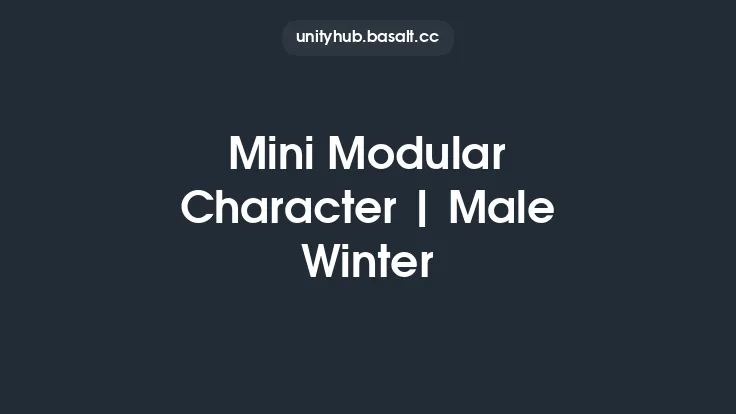Mini Modular Character | Male Winter Thumbnail