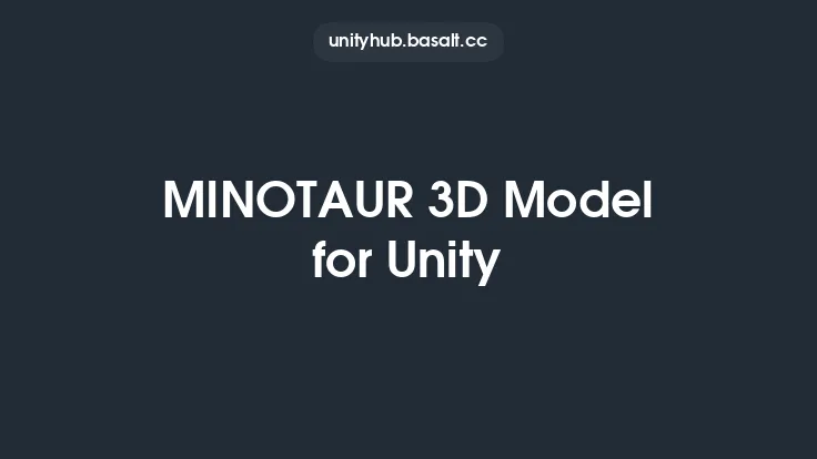 MINOTAUR 3D Model for Unity Thumbnail