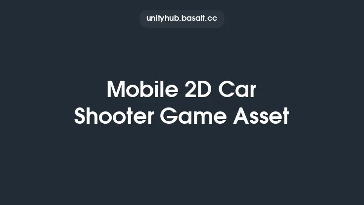 Mobile 2D Car Shooter Game Asset Thumbnail