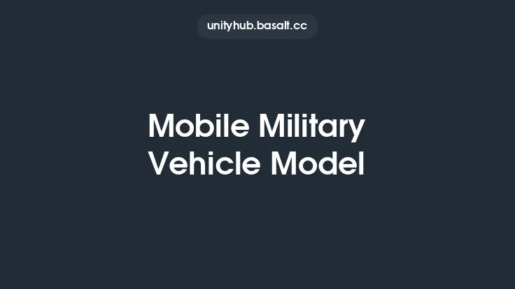 Mobile Military Vehicle Model Thumbnail