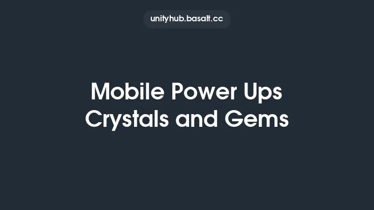 Mobile Power Ups Crystals and Gems Thumbnail
