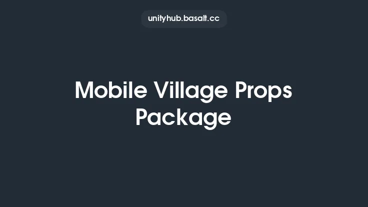 Mobile Village Props Package Thumbnail