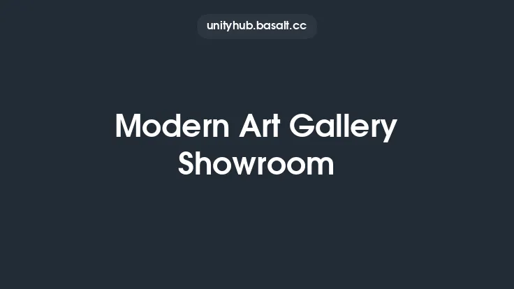 Modern Art Gallery Showroom Thumbnail