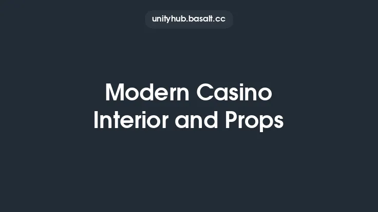 Modern Casino Interior and Props Thumbnail
