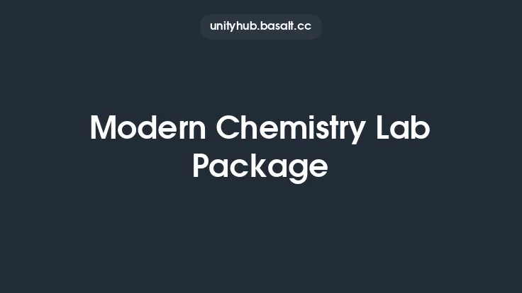 Modern Chemistry Lab Package Thumbnail