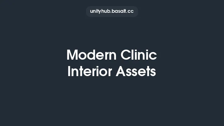 Modern Clinic Interior Assets Thumbnail