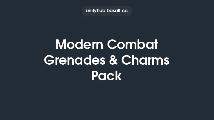 Modern Combat Grenades & Charms Pack Thumbnail