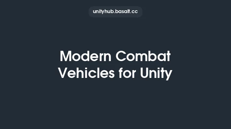 Modern Combat Vehicles for Unity Thumbnail