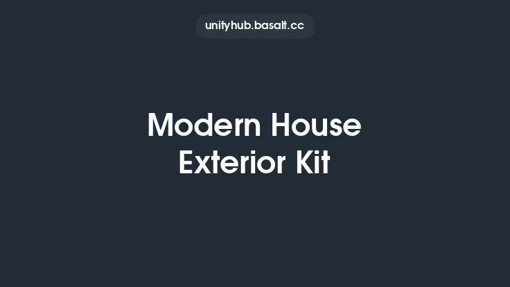 Modern House Exterior Kit Thumbnail
