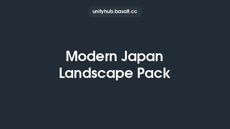 Modern Japan Landscape Pack Thumbnail