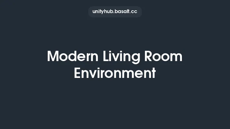 Modern Living Room Environment Thumbnail