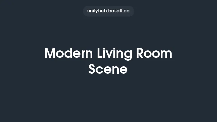 Modern Living Room Scene Thumbnail