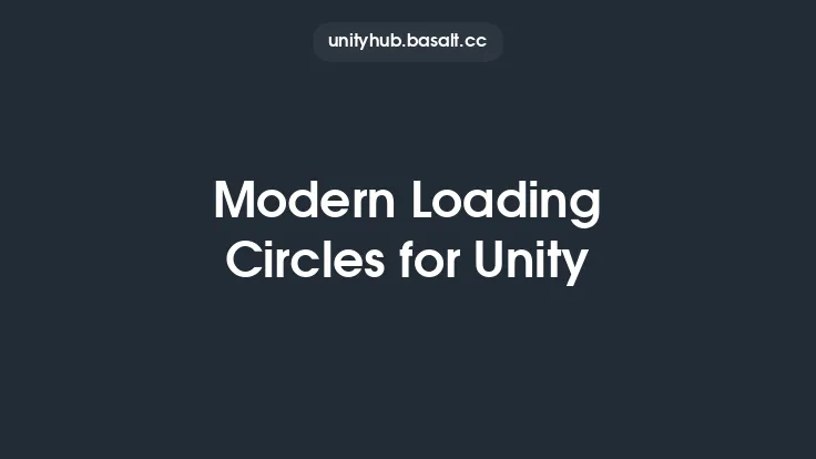 Modern Loading Circles for Unity Thumbnail