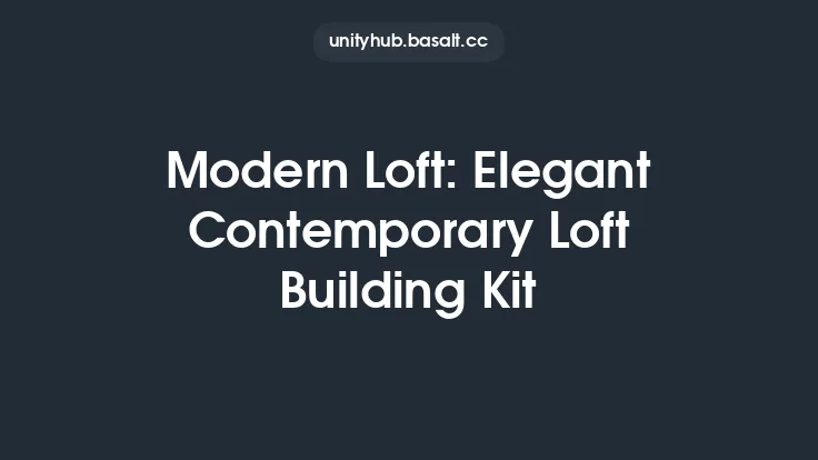 Modern Loft: Elegant Contemporary Loft Building Kit Thumbnail