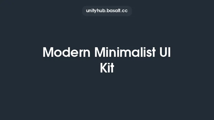 Modern Minimalist UI Kit Thumbnail