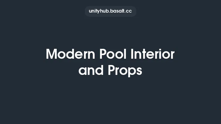 Modern Pool Interior and Props Thumbnail
