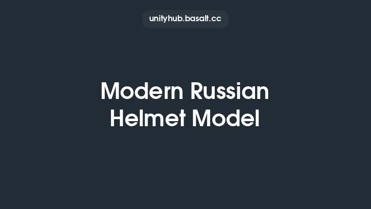 Modern Russian Helmet Model Thumbnail
