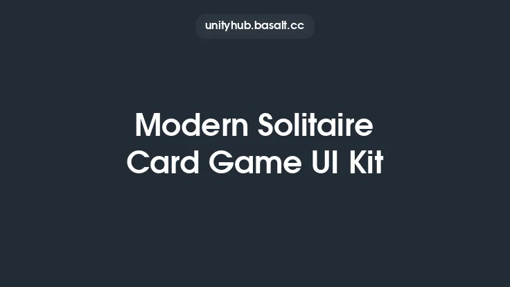 Modern Solitaire Card Game UI Kit Thumbnail