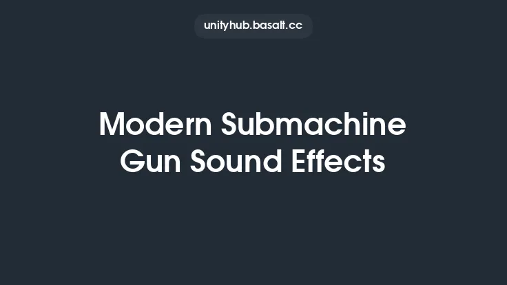 Modern Submachine Gun Sound Effects Thumbnail