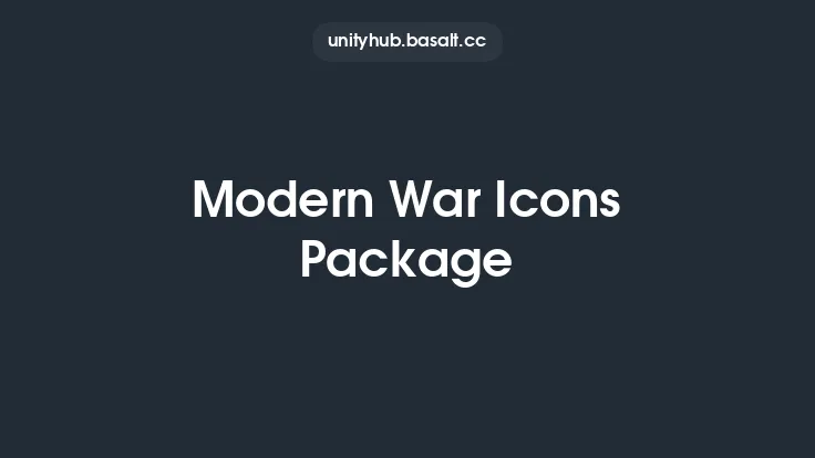 Modern War Icons Package Thumbnail