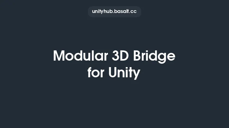 Modular 3D Bridge for Unity Thumbnail