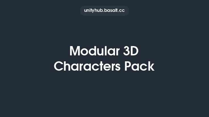 Modular 3D Characters Pack Thumbnail
