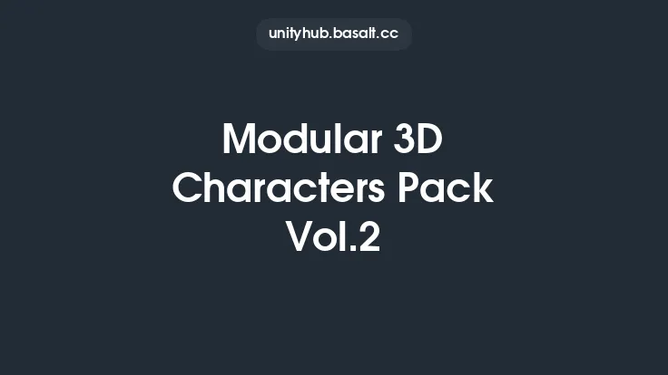 Modular 3D Characters Pack Vol.2 Thumbnail