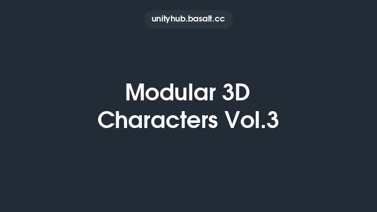 Modular 3D Characters Vol.3 Thumbnail
