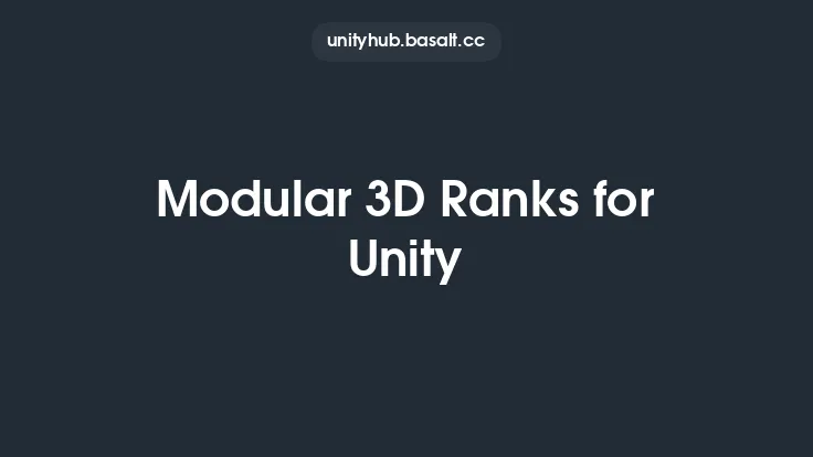 Modular 3D Ranks for Unity Thumbnail