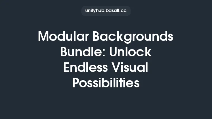 Modular Backgrounds Bundle: Unlock Endless Visual Possibilities Thumbnail