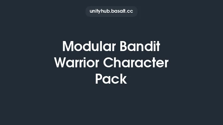 Modular Bandit Warrior Character Pack Thumbnail