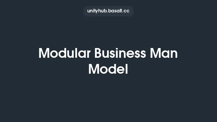Modular Business Man Model Thumbnail