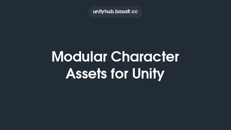 Modular Character Assets for Unity Thumbnail