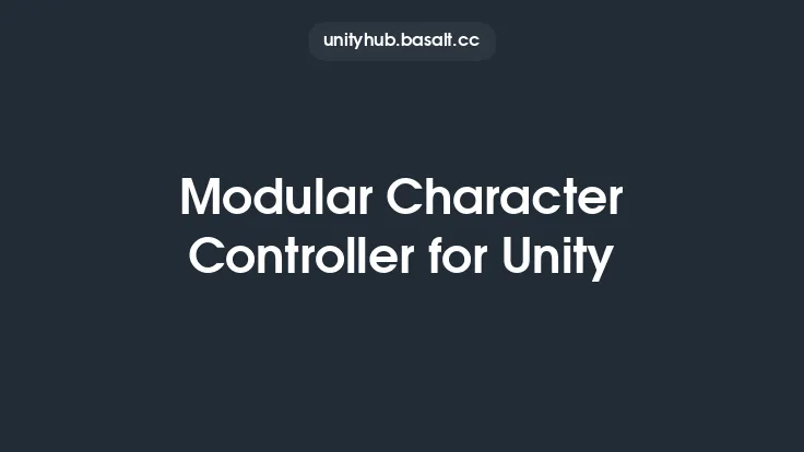 Modular Character Controller for Unity Thumbnail