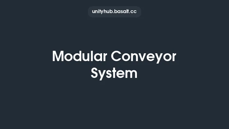 Modular Conveyor System Thumbnail