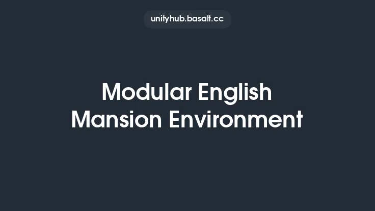 Modular English Mansion Environment Thumbnail