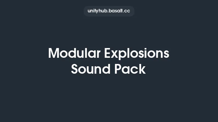 Modular Explosions Sound Pack Thumbnail