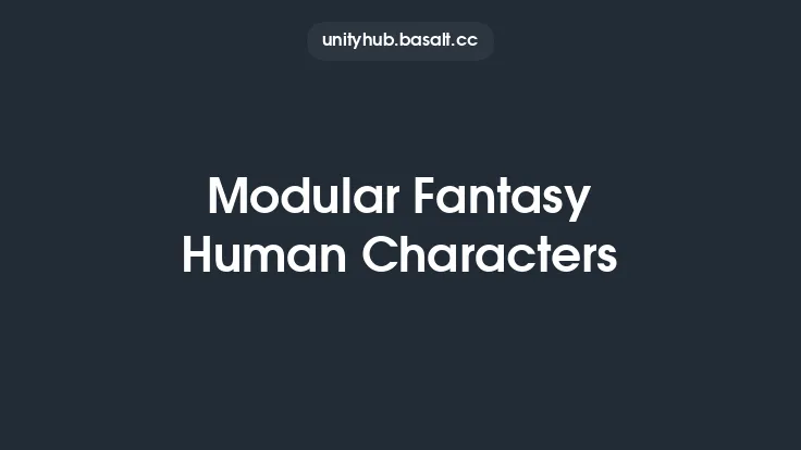 Modular Fantasy Human Characters Thumbnail