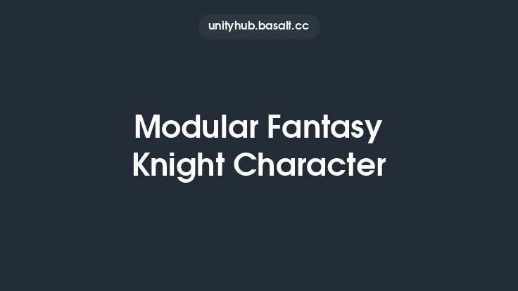 Modular Fantasy Knight Character Thumbnail