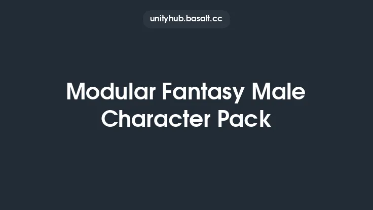 Modular Fantasy Male Character Pack Thumbnail