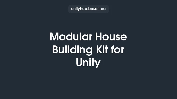 Modular House Building Kit for Unity Thumbnail