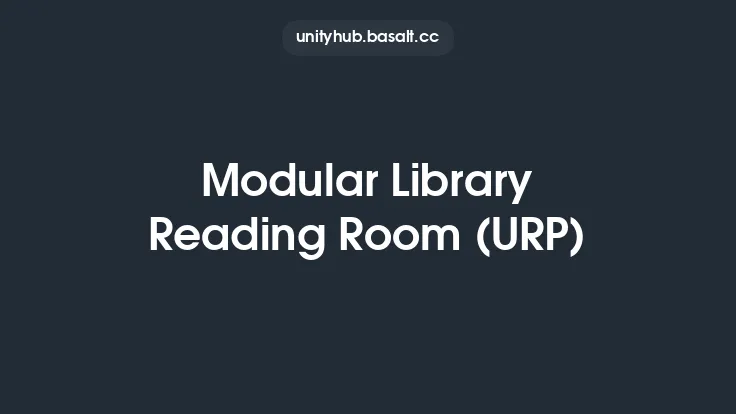 Modular Library Reading Room (URP) Thumbnail