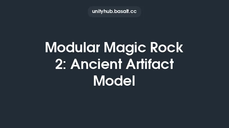 Modular Magic Rock 2: Ancient Artifact Model Thumbnail
