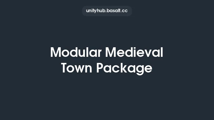 Modular Medieval Town Package Thumbnail