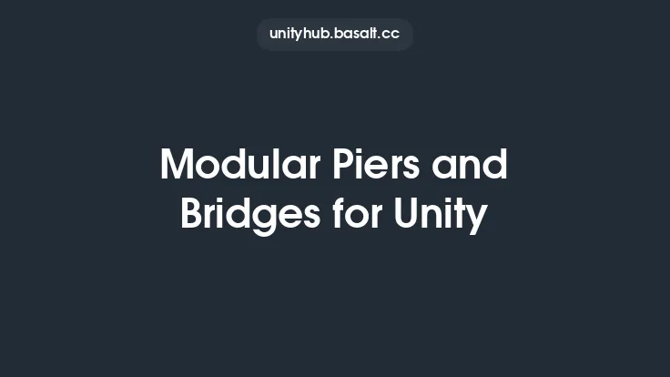 Modular Piers and Bridges for Unity Thumbnail